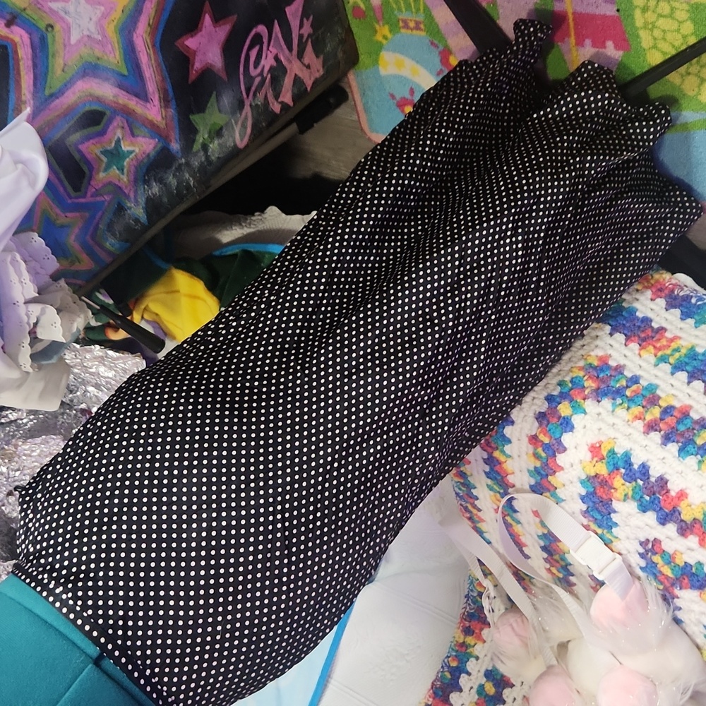 TRUE VINTAGE Polka Dot Maxi Skirt
